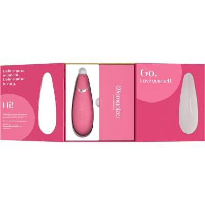 WOMANIZER - PREMIUM 2 ESTIMULADOR CLITORIAL RASPBERRY - D-235675 - Dona Pimenta