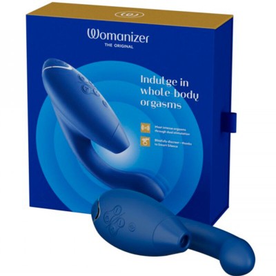 WOMANIZER - DUO 2 ESTIMULADOR AZUL - D-235685 - Dona Pimenta