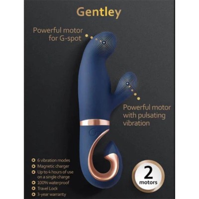 GVIBE - GENTLEY G-SPOT VIBE CARIBBEAN BLUE - D-235732 - Dona Pimenta