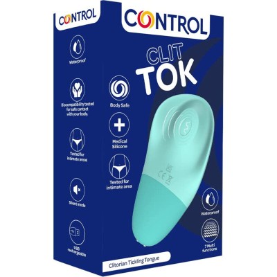 CONTROLE - CLIT TOK RECARREGÁVEL CL TORIS ESTIMULADOR DE LÍNGUA - D-235735 - Dona Pimenta