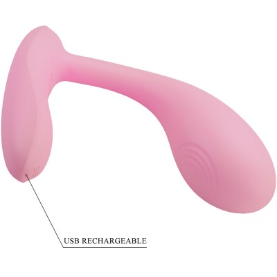 BAIRD G-SPOT 12 CONFIGURAÇÕES DE VIBRAÇÃO APLICATIVO ROSA RECARREGÁVEL - D-235754 - Dona Pimenta