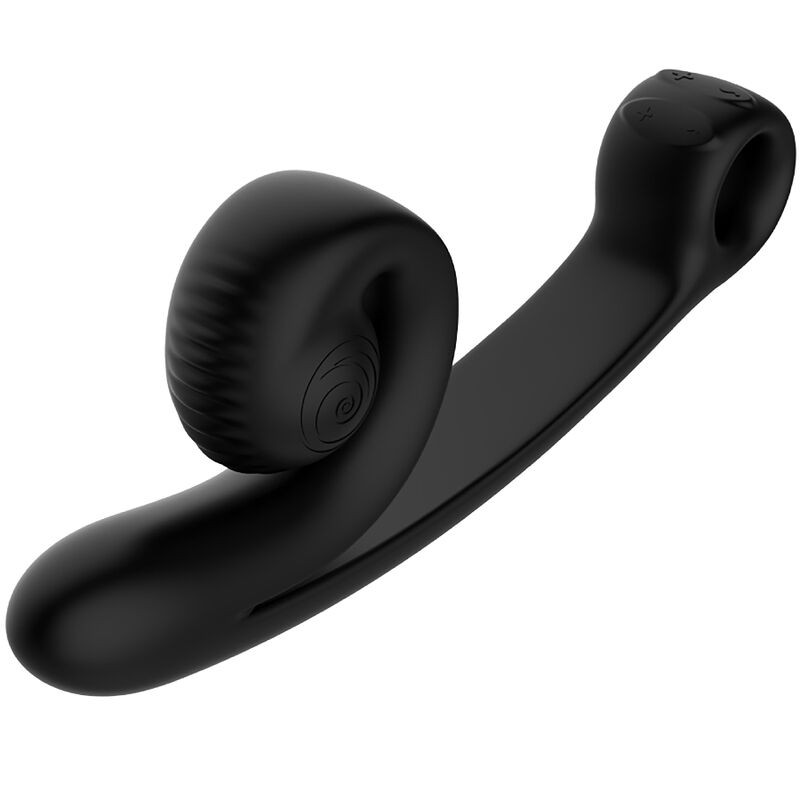 VIBRADOR CURVA SNAIL VIBE PRETO - D-235772 - Dona Pimenta