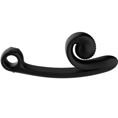 VIBRADOR CURVA SNAIL VIBE PRETO - D-235772 - Dona Pimenta