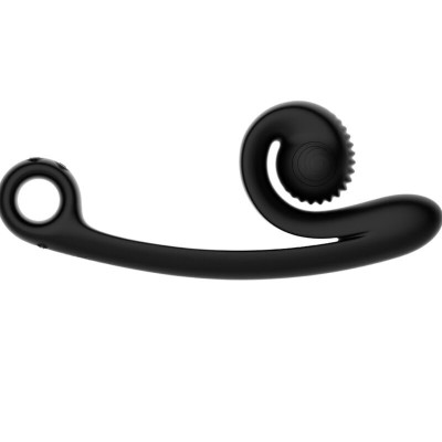 VIBRADOR CURVA SNAIL VIBE PRETO - D-235772 - Dona Pimenta