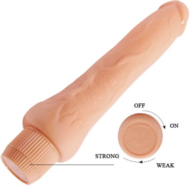 BAILE - BARBARA REALISTIC VIBRADOR 25 CM - D-235802 - Dona Pimenta