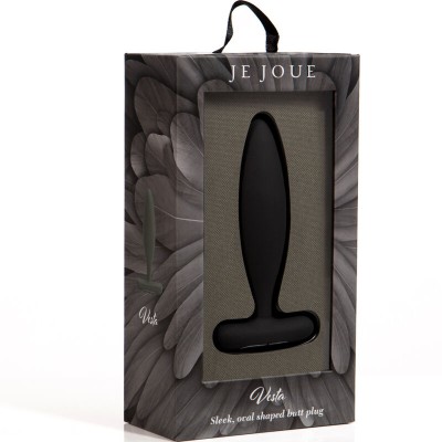 JE JOUE - VESTA ANAL PLUG VIBRATING PRETO - D-235812 - Dona Pimenta