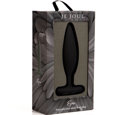 JE JOUE - EGON ANAL PLUG VIBRATING BLACK - D-235813 - Dona Pimenta