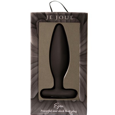 JE JOUE - EGON ANAL PLUG VIBRATING BLACK - D-235813 - Dona Pimenta