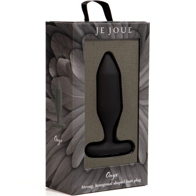 JE JOUE - ONYX ANAL PLUG VIBRATING BLACK - D-235814 - Dona Pimenta