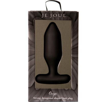 JE JOUE - ONYX ANAL PLUG VIBRATING BLACK - D-235814 - Dona Pimenta