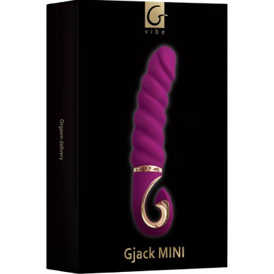 GVIBE - GJACK MINI VIBRADOR DE SILICONE FRAMBOESA DOCE - D-236152 - Dona Pimenta