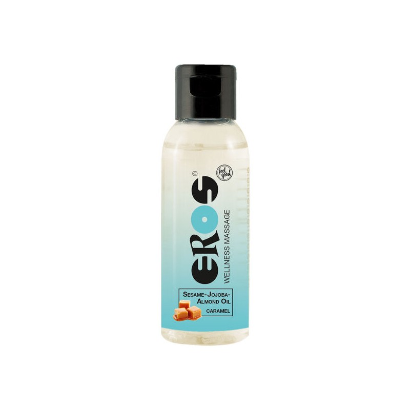 EROS WELLNESS MASSAGE OIL CARAMEL 50 ML - D-221686 - Dona Pimenta