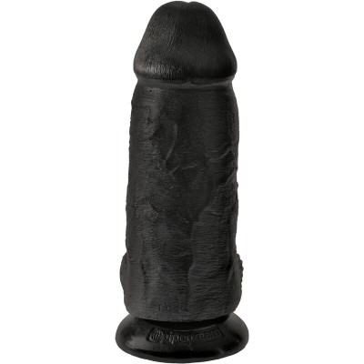 KING COCK - PÊNIS CHUBBY REALISTA 23 CM PRETO - D-236497 - Dona Pimenta