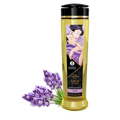 SHUNGA - ÓLEO DE MASSAGEM ERÓTICA SENSATION - D-224023 - Dona Pimenta