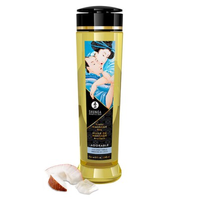 SHUNGA - ADORÁVEL ÓLEO DE MASSAGEM ERÓTICA 240 ML - D-224025 - Dona Pimenta