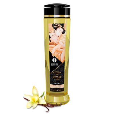 SHUNGA - ÓLEO DE MASSAGEM ERÓTICA DESIRE 240 ML - D-224031 - Dona Pimenta