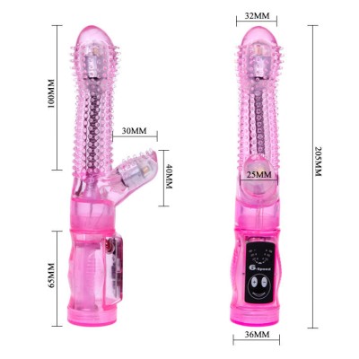 VIBRADOR INTIMATE LOVER TEASE LILA - D24-194024 - Dona Pimenta