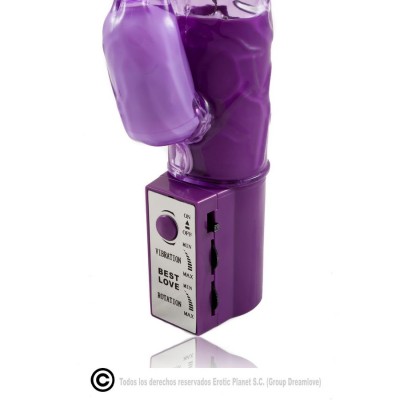 BAILE VIBRATOR RABBIT PURPLE - D34-149094LL - Dona Pimenta