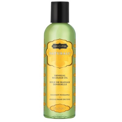 ÓLEO DE MASSAGEM NATURAL KAMASUTRA COCO E PI A 59 ML - D-228013 - Dona Pimenta