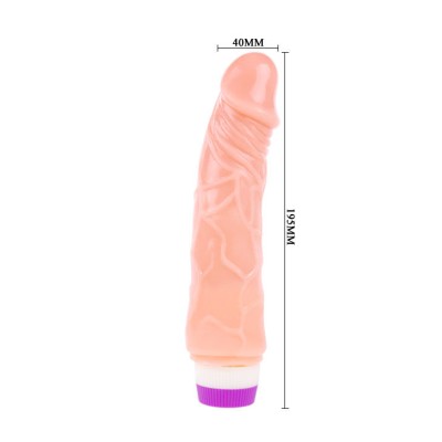 VIBRADOR REALISTICO 20CM - D47-149077 - Dona Pimenta