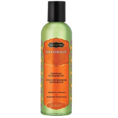 ÓLEO DE MASSAGEM NATURAL KAMASUTRA MANGA TROPICAL 59 ML - D-228016 - Dona Pimenta