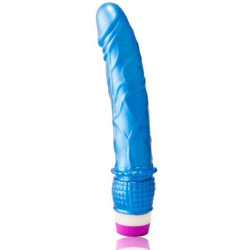 WAVES OF PLEASURE VIBRATOR 23 CM BLUE - D47-194157 - Dona Pimenta