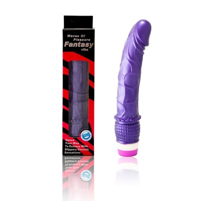 WAVES OF PLEASURE VIBRATOR 23 CM PURPLE - D47-194158 - Dona Pimenta