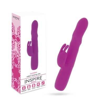 INSPIRE GLENNA VIBRATOR RABBIT PURPLE - D-525240 - Dona Pimenta