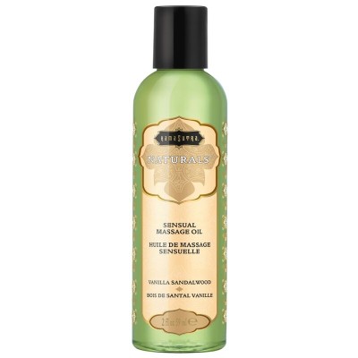 KAMASUTRA ÓLEO NATURAL DE MASSAGEM BAUNILHA SÂNDALO 59 ML - D-228017 - Dona Pimenta