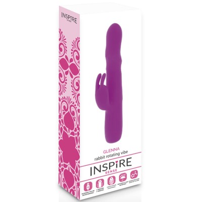 INSPIRE GLENNA VIBRATOR RABBIT PURPLE - D-525240 - Dona Pimenta