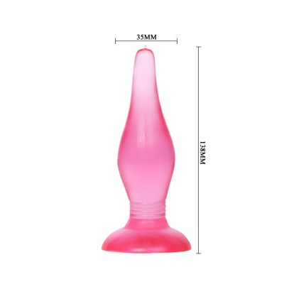 PLUG ANAL TACTO SUAVE LILA 14.2 cm - D65-149097LL - Dona Pimenta