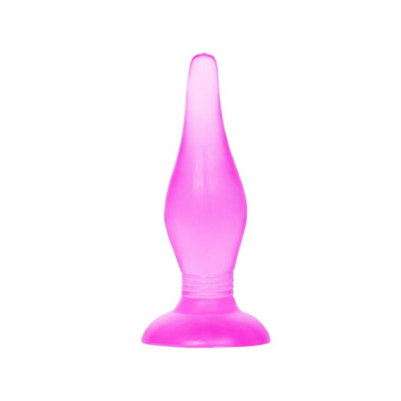 PLUG ANAL TACTO SUAVE LILA 14.2 cm - D65-149097LL - Dona Pimenta