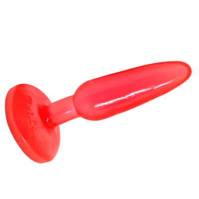 PLUG ANAL TACTO SUAVE ROJO 14.2 - D65-149097RJ - Dona Pimenta