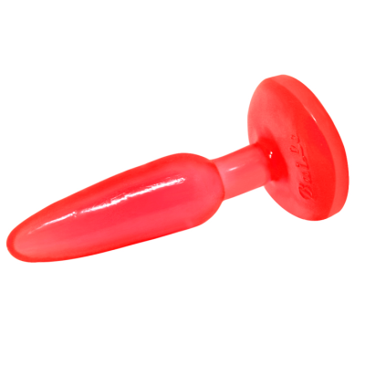 PLUG ANAL TACTO SUAVE ROJO 14.2 - D65-149097RJ - Dona Pimenta