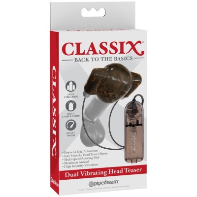 CLASSIX - DUAL VIBRATING HEAD TEASER - PD1996-24 - Dona Pimenta