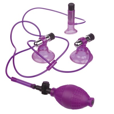 FETICHE FANTASY VIBRANDO TRIPLE SUCKERS - PD3222-00 - Dona Pimenta