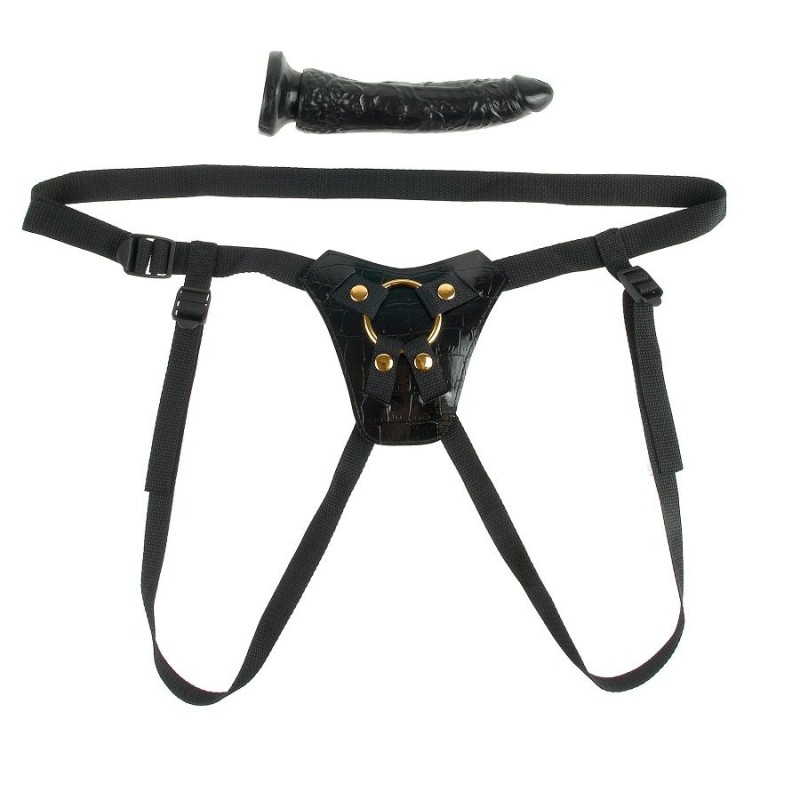 FETISH FANTASY GOLD DESIGNER STRAP-ON - PD3984-23 - Dona Pimenta