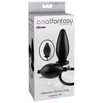 PLUGUE DE SILICONE INFLÁVEL ANAL FANTASY - PD4668-23 - Dona Pimenta