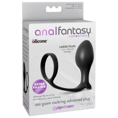 COLEÇÃO ANAL FANTASY ASS-GASM COCKRING AVANÇADO PLUG - PD4694-23 - Dona Pimenta