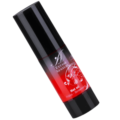 EXTASE SENSUEL HOT OIL STRAWBERRY - D-201708 - Dona Pimenta