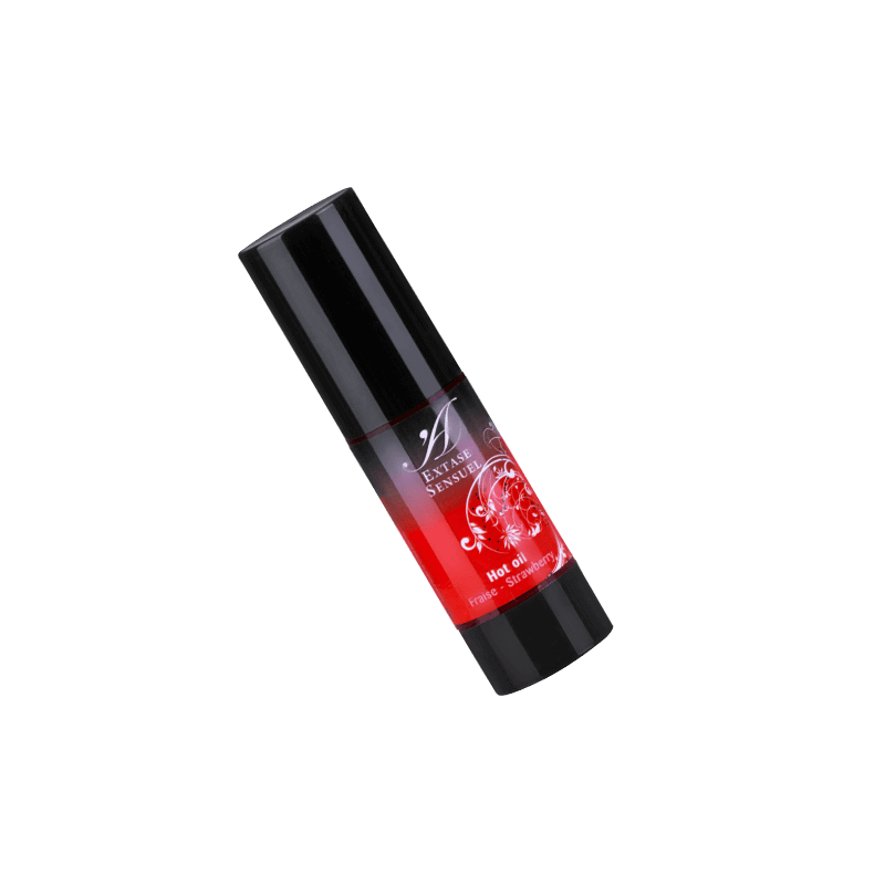 EXTASE SENSUEL HOT OIL STRAWBERRY - D-201708 - Dona Pimenta