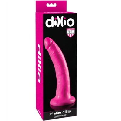 DILLIO DILDO 17,8 CM - ROSA - PD5307-11 - Dona Pimenta