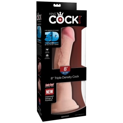 KINGCOCK TRIPLE DENSITY COCK 21,6 CM - PD5715-21 - Dona Pimenta