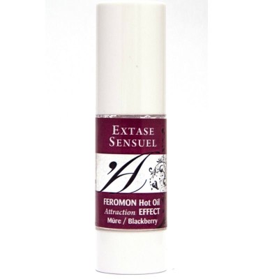 EXTASE SENSUEL FEROMON HOT OIL EFFECT DE ATRAÇÃO BLACKBERRY - D-201722 - Dona Pimenta