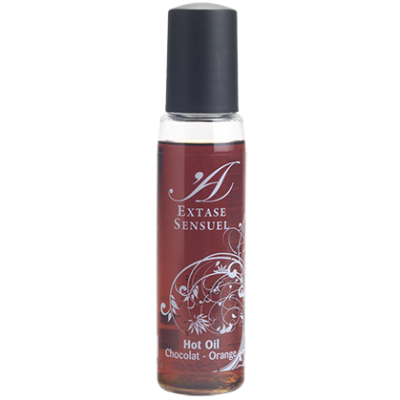 EXTASE SENSUEL HOT OIL CHOCOLAT-ORANGE TRAVEL 35ML - D-205218 - Dona Pimenta