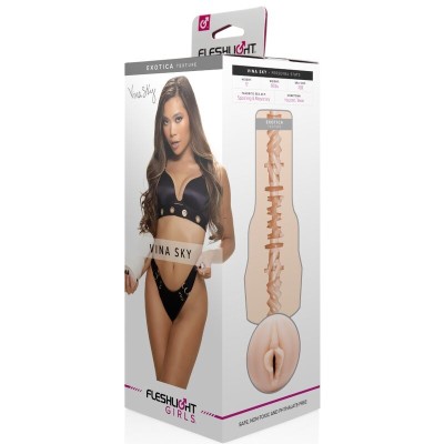 FLESHLIGHT GIRLS VINA SKY EXOTICA TEXTURE VAGINA - D-230560 - Dona Pimenta