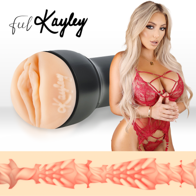 KIIROO - FEEL KAYLEY GUNNER BY KIIROO STARS COLEÇÃO STROKERS - D-235819 - Dona Pimenta