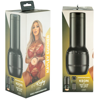 KIIROO - FEEL KAYLEY GUNNER BY KIIROO STARS COLEÇÃO STROKERS - D-235819 - Dona Pimenta