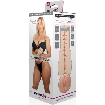 FLESHLIGHT MENINAS SAVANNAH BOND VAGINA - D-236159 - Dona Pimenta