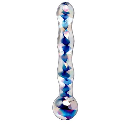 ICICLES NÚMERO 8 DILDO DE VIDRO SOPRADO À MÃO - PD2908-00